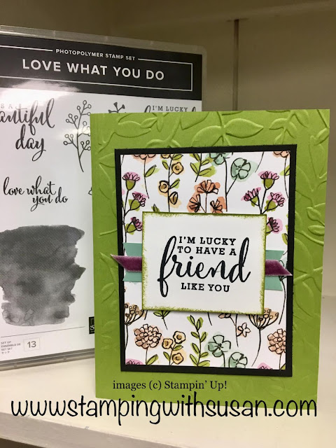 Stampin' Up! Share What You Love Suite Layered Leaves Embossing Folder