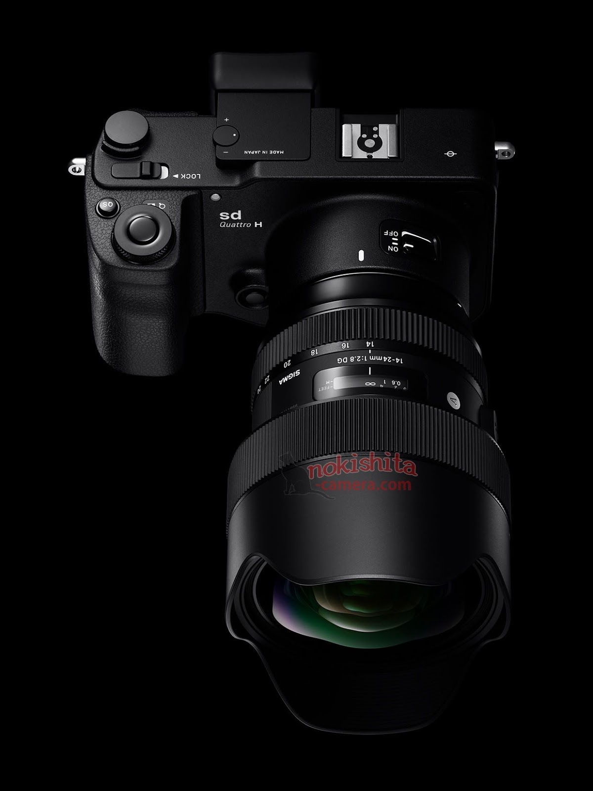 Sigma 14-24mm f/2.8 DG HSM Art на камере sd Quattro H