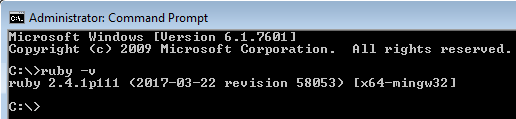 rubyinstaller 2.2.4