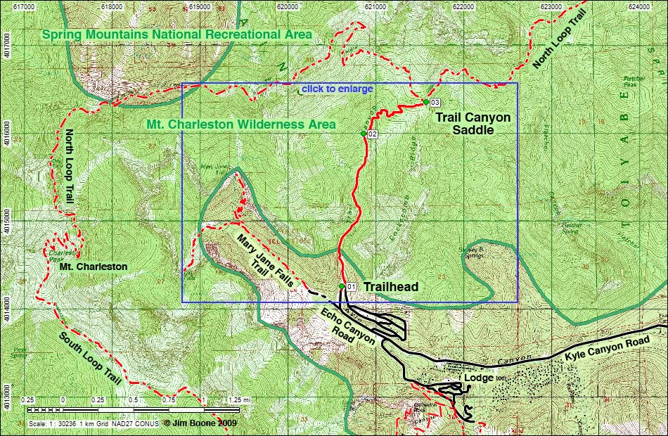 Mount Charleston Las Vegas. Cave Spring Trail ~ Adventures in Southern ...