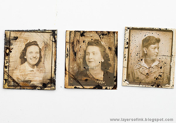 Layers of ink - Watercolor Distress Video Tutorial by Anna-Karin