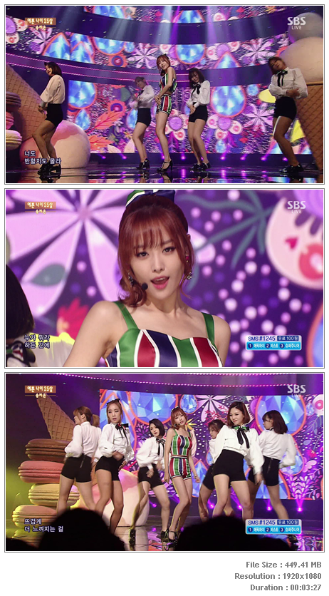[PERF] Song Ji Eun - Twenty-Five (141102 SBS Inkigayo) - HD Hallyu