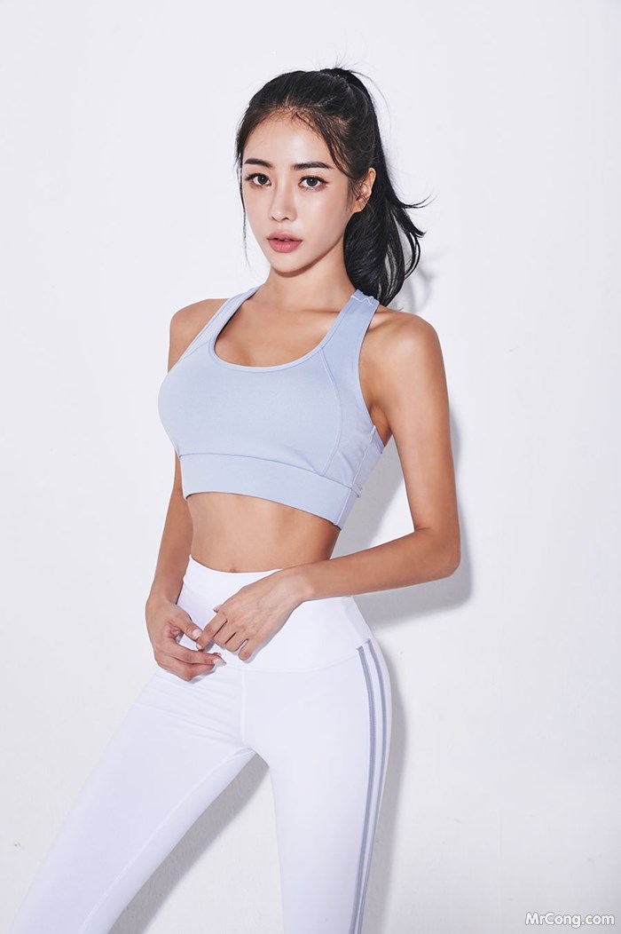 The beautiful An Seo Rin in underwear and gym clothes in October 2017 (120 photos) photo 5-6