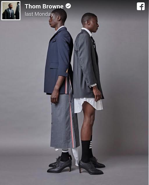 TF? American designer creates gender neutral clothes for urban men, including skirts and maxi dresses