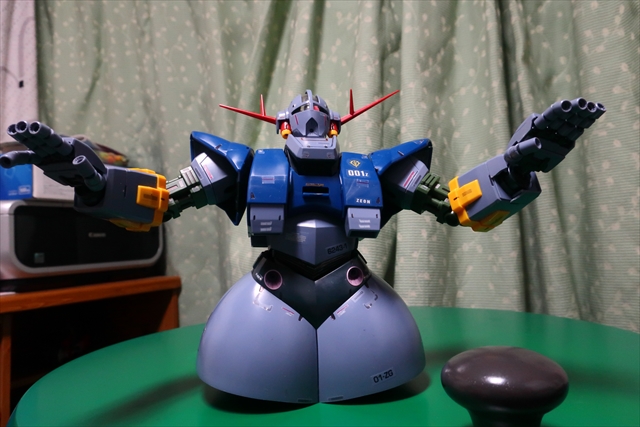 もりもりゲームブログ: 1/100のMGジオングを、1/144とみなして復活させ