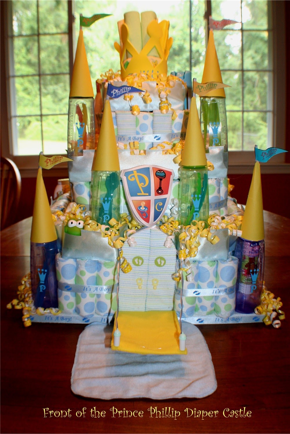 Donna Persico Diaper Cake Castle