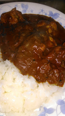チキンカレーとご飯 チキンカレーとご飯