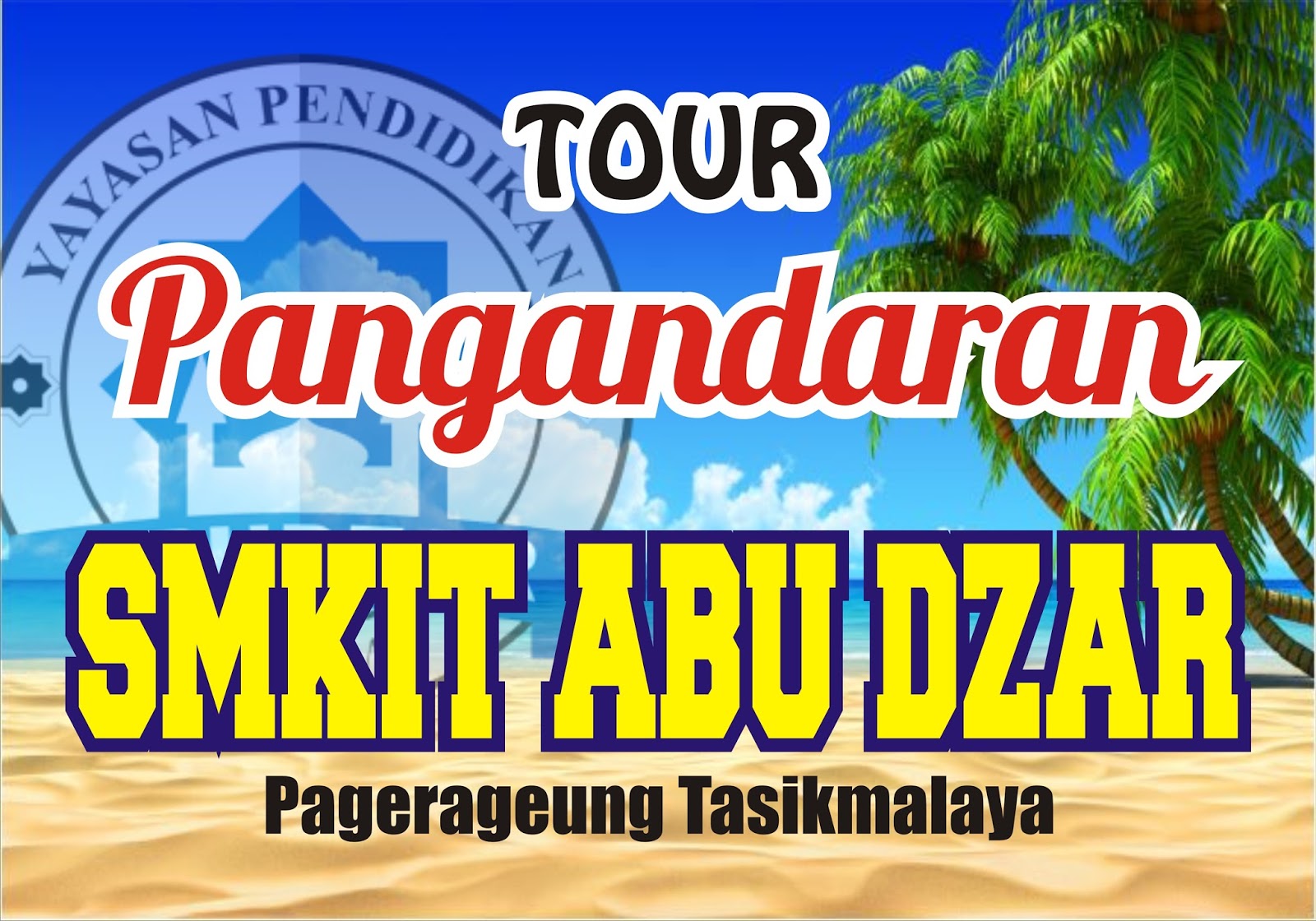 contoh banner tour wisata
