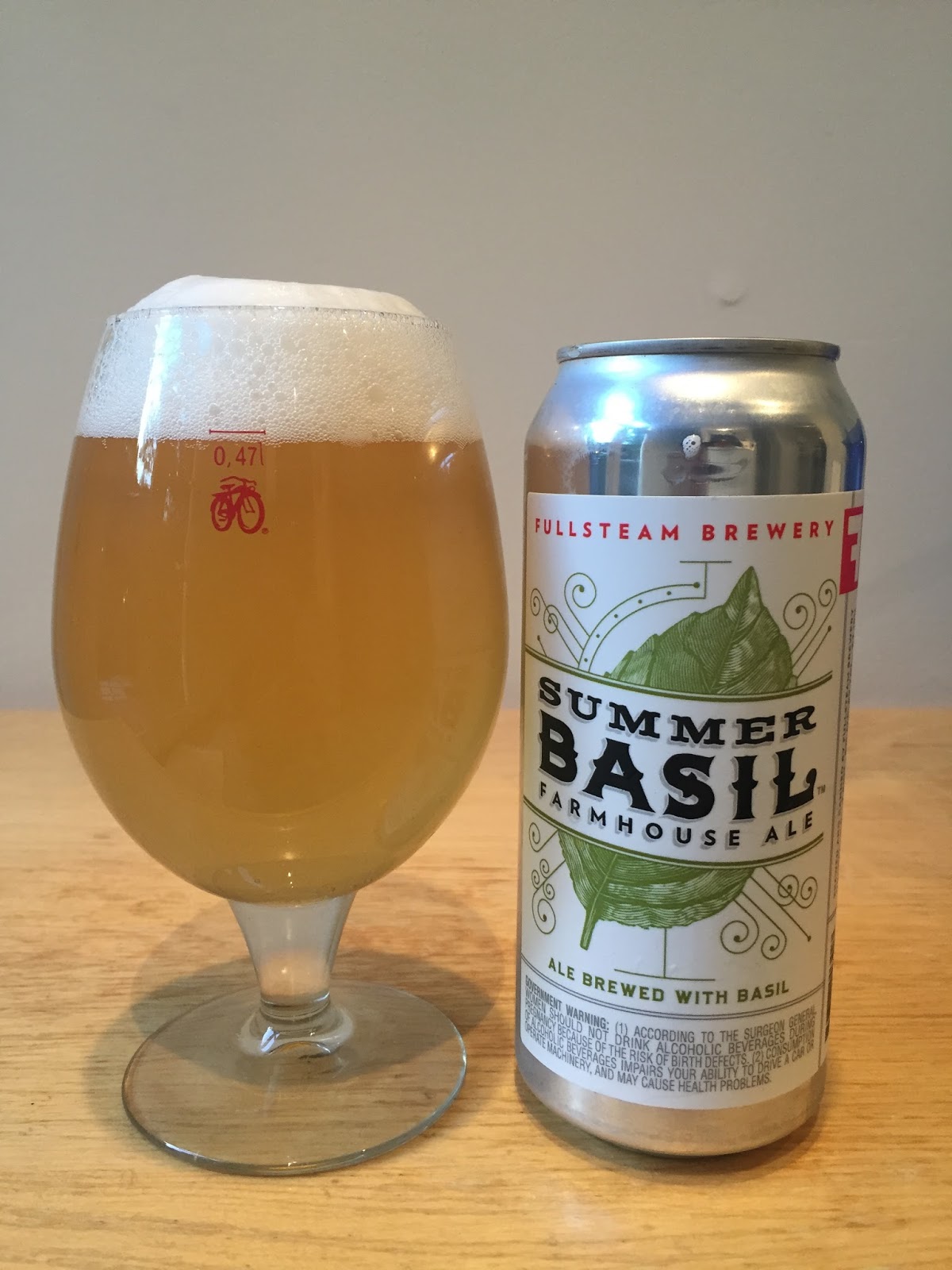 The Best Beer Blog Fullsteam Brewery Summer Basil Farmhouse Ale
