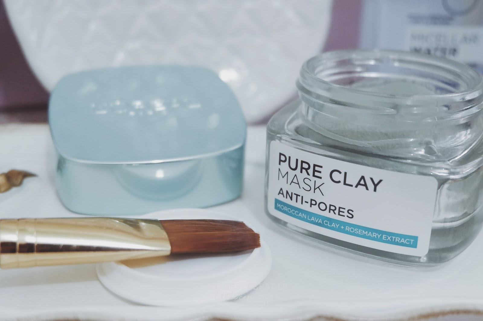 L'OREAL PURE CLAY MASK ANTI-PORES & HYDRATING REVIEW