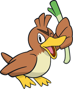 Um Pokémon fofo do tipo escuro que lembra um pato de quatro patas ·  Creative Fabrica