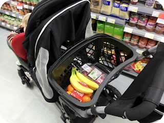 joovy ergo caboose review, pushchair shopping trolley