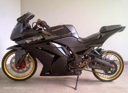 Modifikasi Ninja Velg Jari Jari Gambar Modifikasi Kawasaki Ninja 250 RR 2 Tak Velg Jari Jari