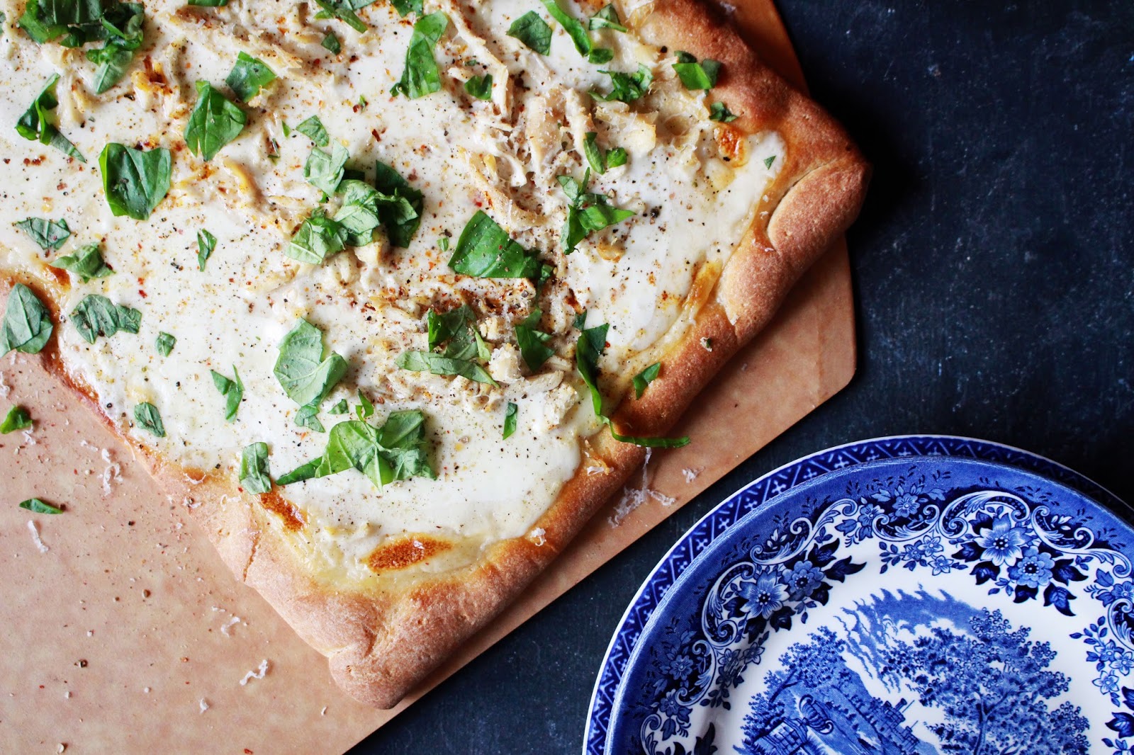 Little Branches Chicken and Black Pepper Pizza