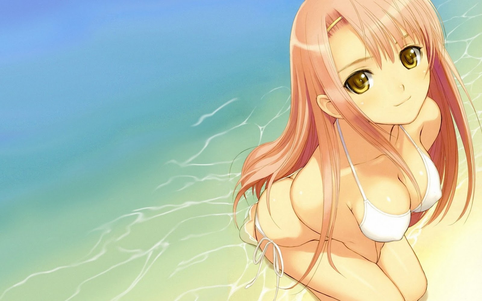 Sexy Kitten Anime Nude Beach - hot girl anime wallpaper | xPornxNakedx