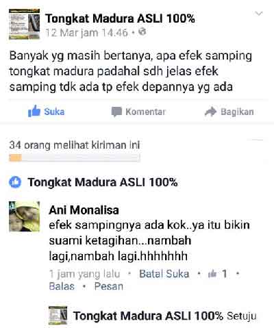 Efek samping tongkat ajimat madura Efek Samping Tongkat Ajimat Madura