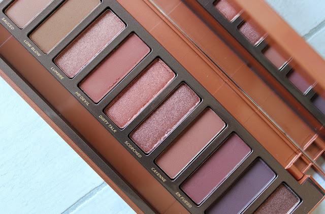 Urban Decay Naked Heat Eyeshadow Palette A review of the Urban Decay Naked Heat Eyeshadow Palette