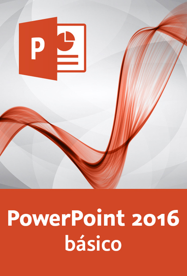 Portada del curso video2brain power point 2016 básico