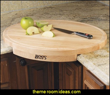 John Boos Corner Counter Saver 24-by-18-Inch Oval-Shaped Cutting Board kitchen accessories - fun kitchen decor - decorative themed kitchen - novelty mugs - kitchen wall decals - kitchen wall quotes - cool stuff to buy - kitchen cupboard contact paper - kitchen storage ideas - unique kitchen gadgets - food pillows John Boos Corner Counter Saver 24-by-18-Inch Oval-Shaped Cutting Board