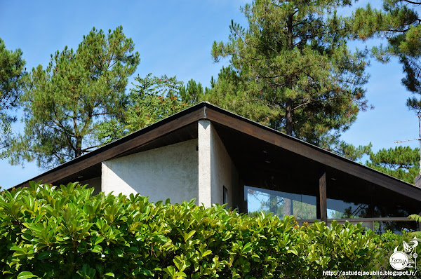Petit-Piquet - Villa Gerondeau, Avenue de la Pointe-aux-Cheveaux Architectes: Adrien Courtois, Yves Salier, Michel Sadirac Construction: 1963 Petit-Piquet - Villa Gerondeau, Avenue de la Pointe-aux-Cheveaux Architectes: Adrien Courtois, Yves Salier, Michel Sadirac Construction: 1963