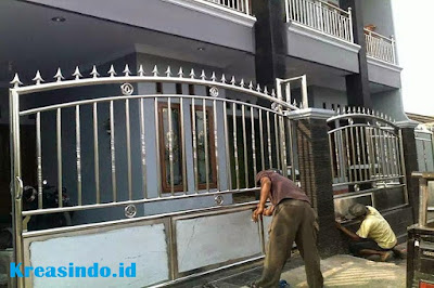 Harga Berbagai Macam Pintu Stainless Model Klasik Terbaru