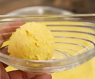 How to make mango ice cream step by step with picture
