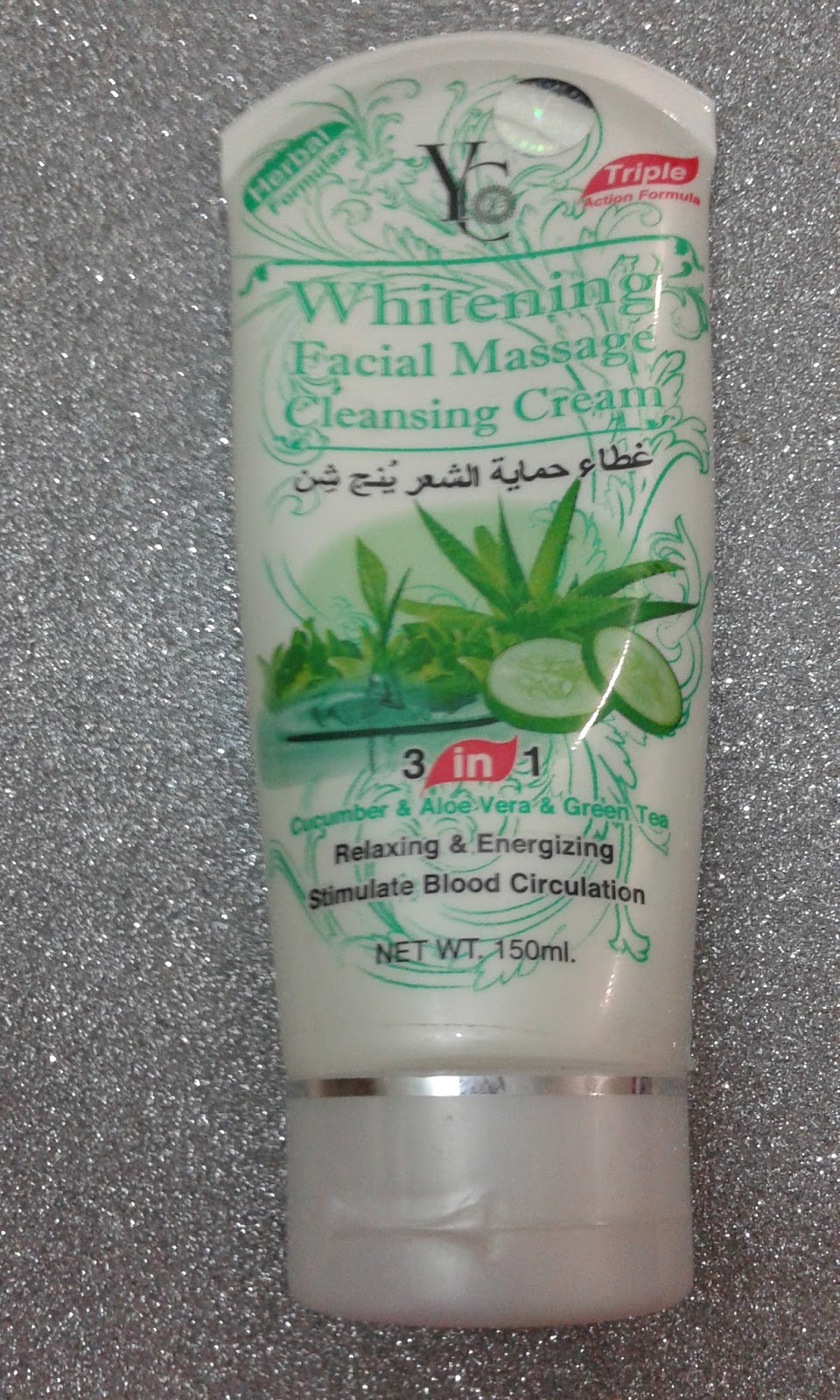 (YC) Yong Chin’s Whitening Facial Massage Cleansing Cream Review