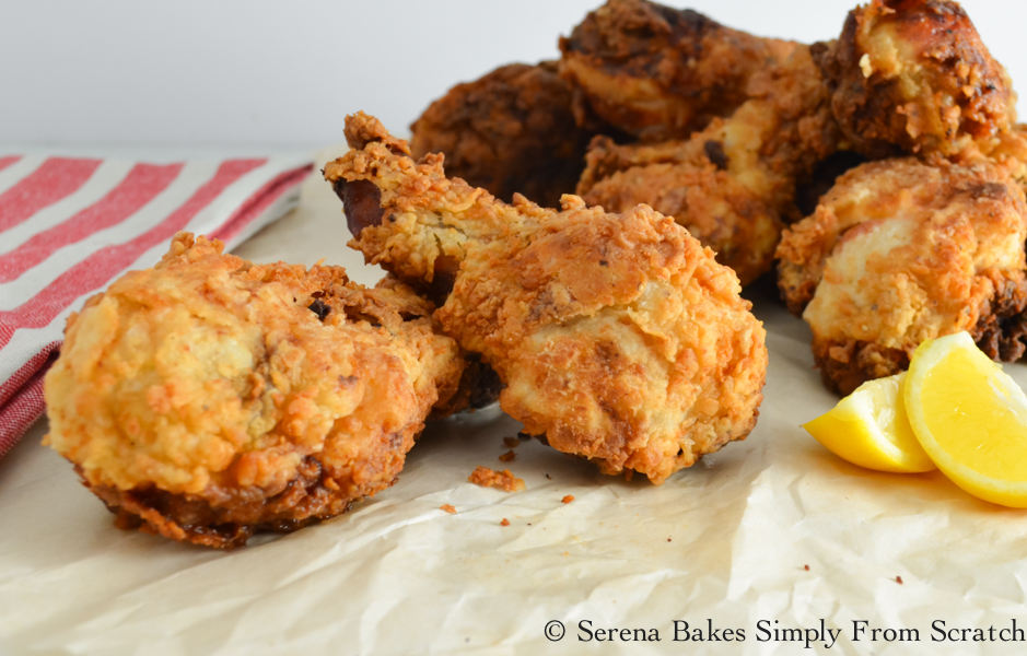 Extra Crispy Fried Chicken Serena Bakes Simply From Scratch
