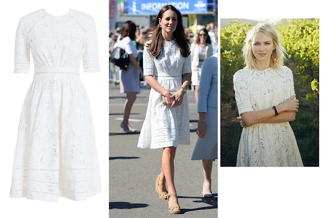 The Duchess of Cambridge Wears Same Zimmermann Dress as Naomi Watts