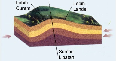 Bentuk Muka Bumi Akibat Tenaga Tektonik Materi Sma Online