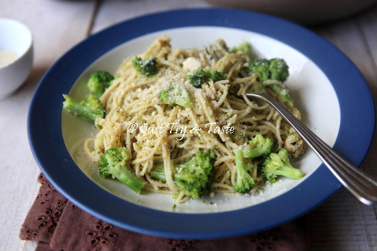 Resep Pasta dengan Pesto Brokoli JTT