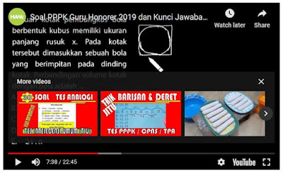 Contoh Soal Dan Pembahasan Pppk P3k Untuk Guru Gonorer Kategori Ii Tahun 2019 Guru Jumi