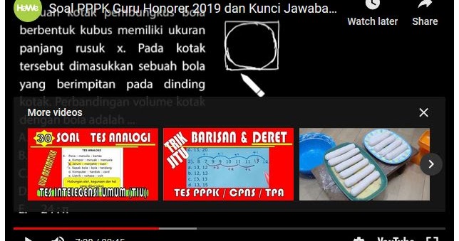 Contoh Soal Dan Pembahasan Pppk P3k Untuk Guru Gonorer Kategori Ii Tahun 2019 Guru Jumi