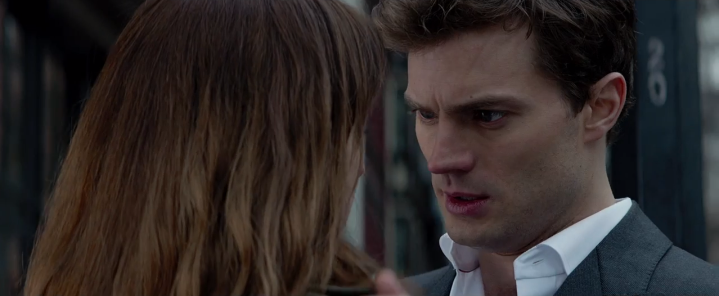 PHOTOS: Screencaps from the Second Trailer of Fifty Shades of Grey.