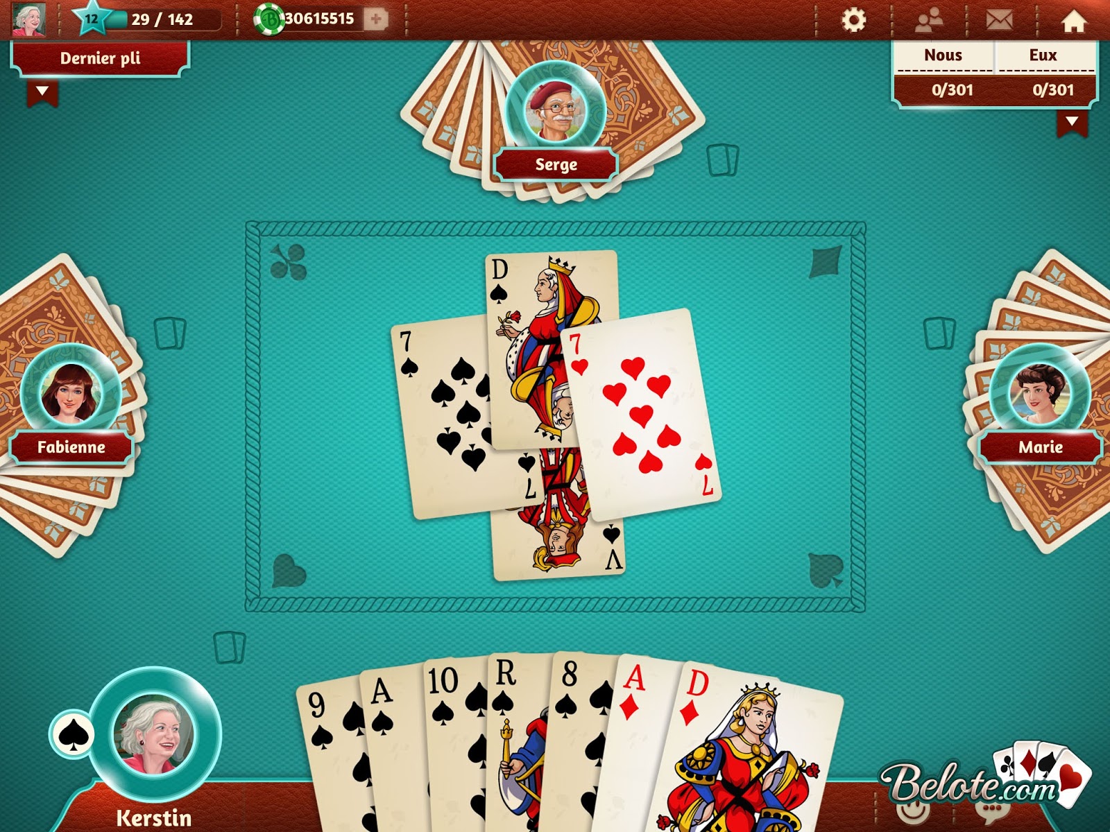 Belote Multijoueur Trucos o Codigos  Trucos o Codigos Descargar