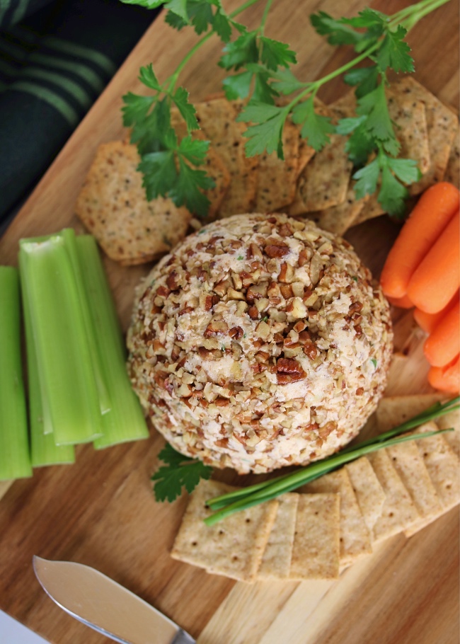 Just Jessie B Dairy Free Cheese Ball PALEO, Whole30, Keto