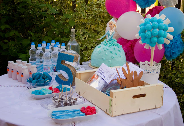 Diariodeco14: Candy bar Frozen por el cumple de la princesa1