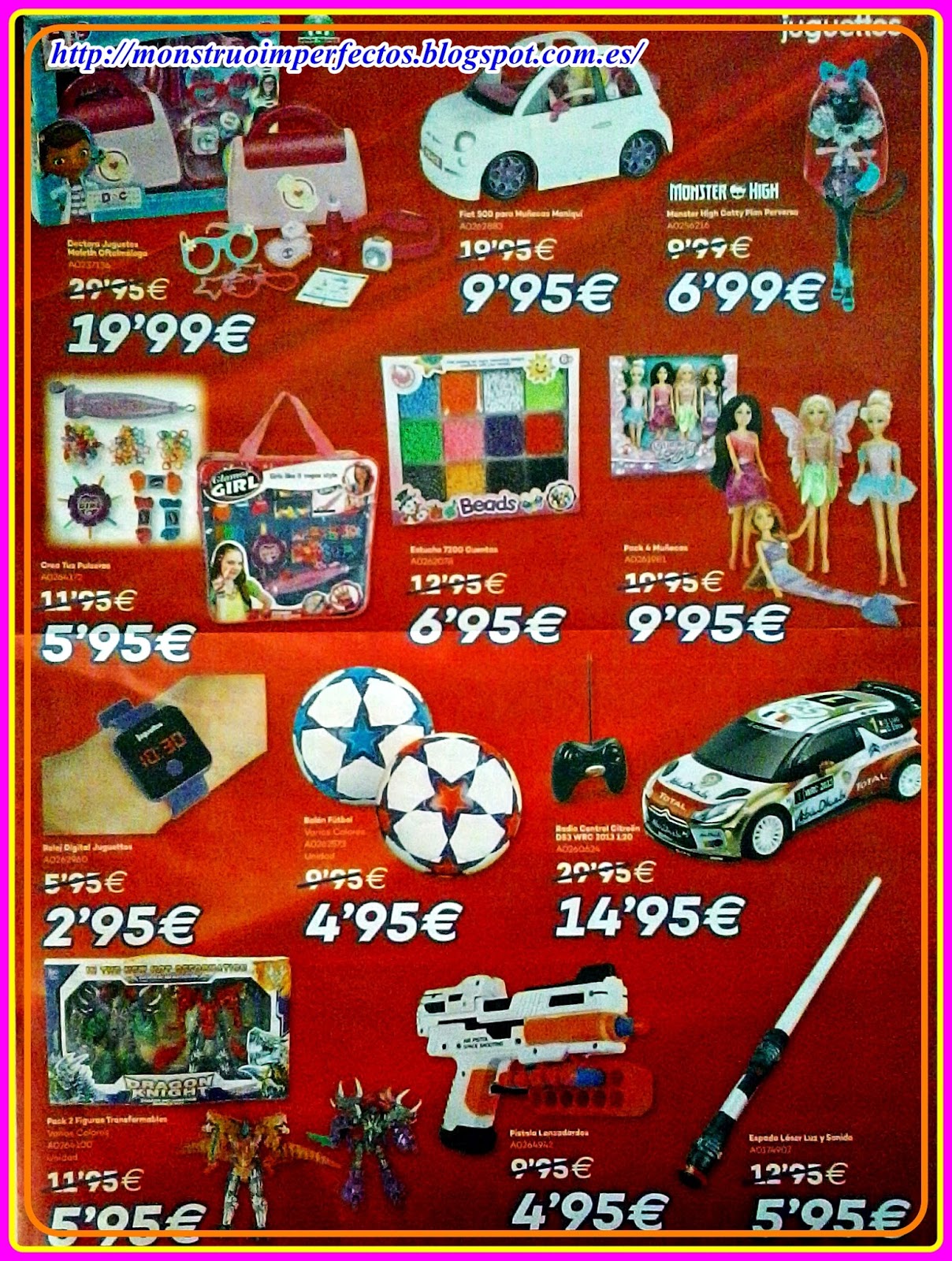 monster high juguettos