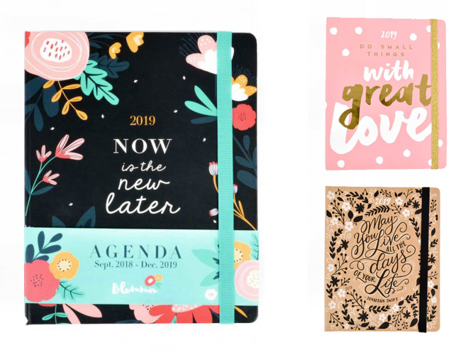 Agendas bonitas para 2018/2019 Agendas bonitas para 2018/2019