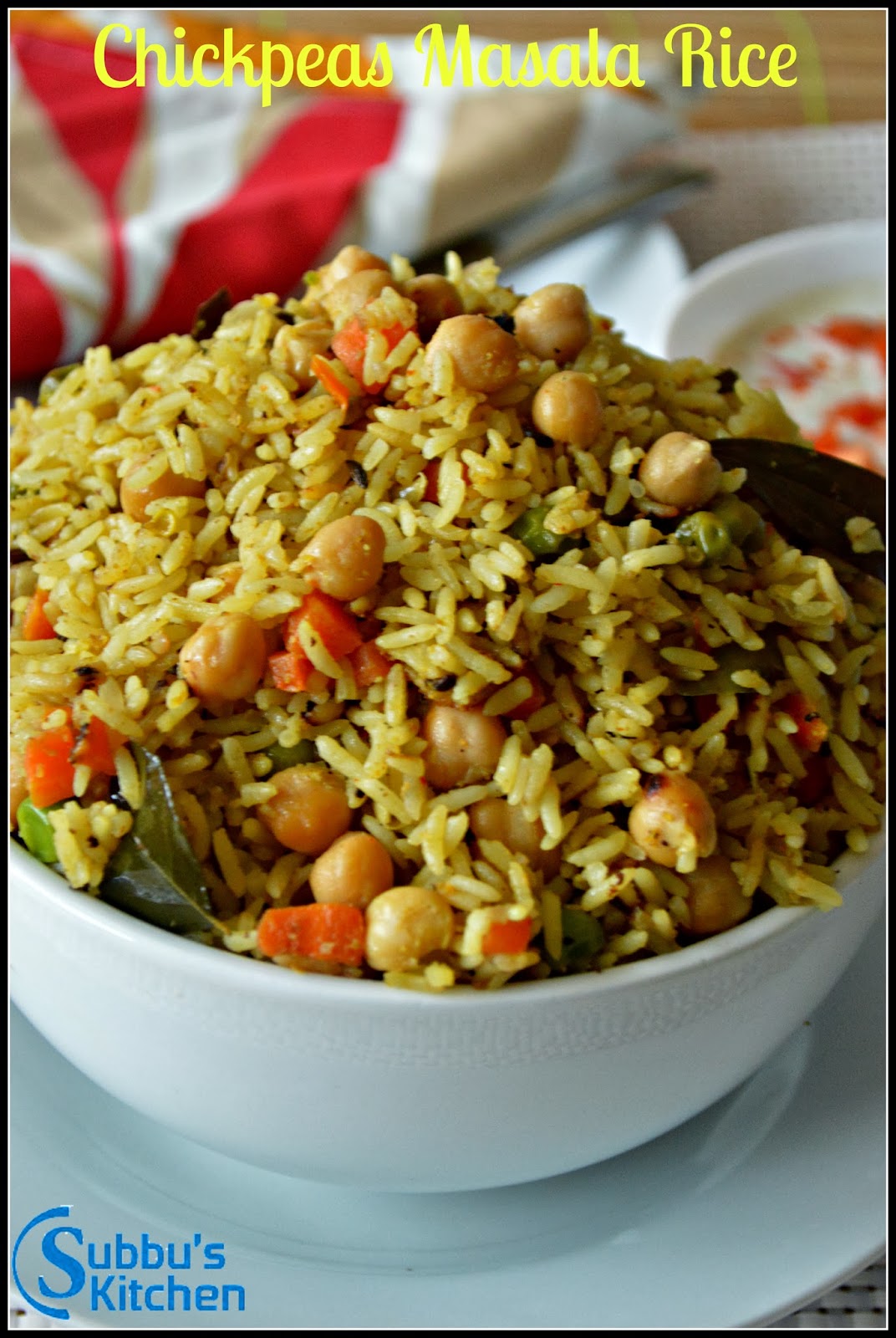 Chickpeas Masala Rice Chickpeas Masala Rice