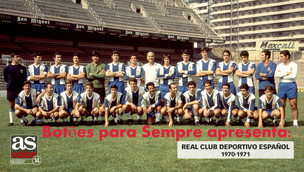Resultado de imagem para Reial Club Deportiu Espanyol 1970