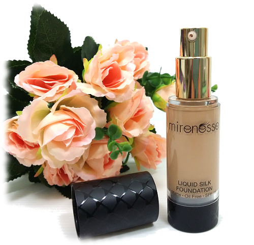 mirenesse liquid silk foundation
