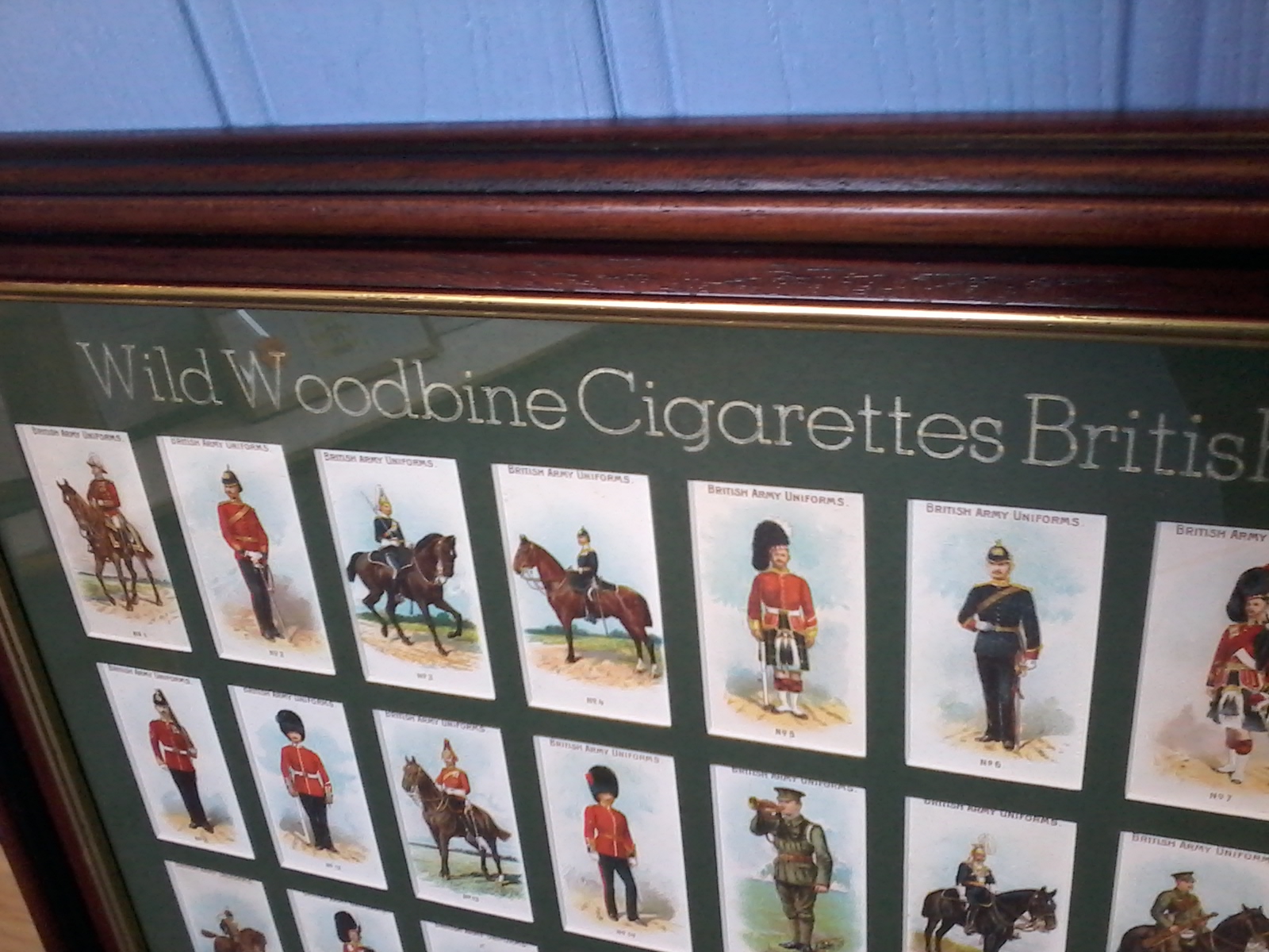 Frontier Picture Frames Cigarette Card Collection