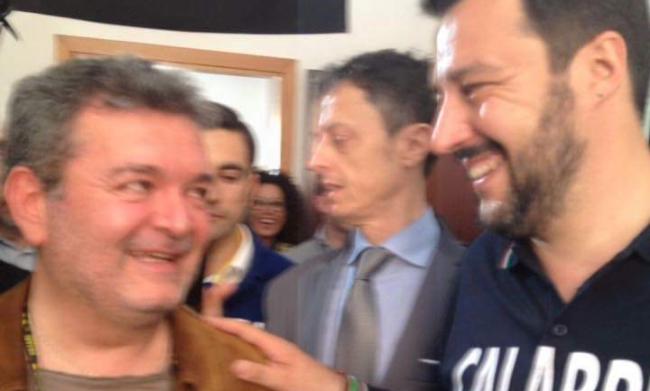 Nino Spirlì e Matteo Salvini