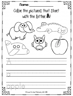 Alphabet Color & Print sample 2