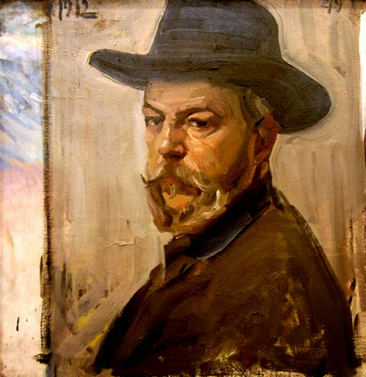 Autorretrato con Sombrero, Joaquín Sorolla, Retratos de Joaquín Sorolla, Pintura española, Autorretrato, Self Portraits