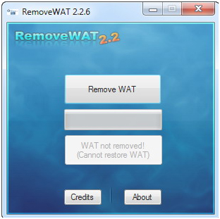 RemoveWAT 2.2.6: Mengatasi Pesan Windows Is Not Genuine Di Windows 7