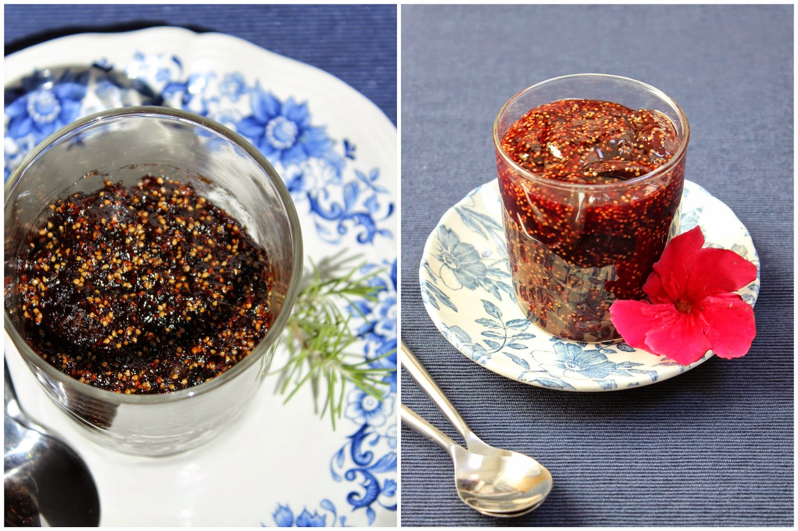 Diana's Cook Blog Confiture de figues au romarin (et sans romarin …)