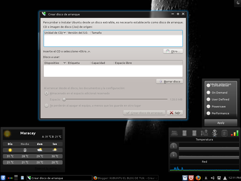 XUBUNTU EL BLOG DE TUX. USB booteable de una distribucion Linux basada
