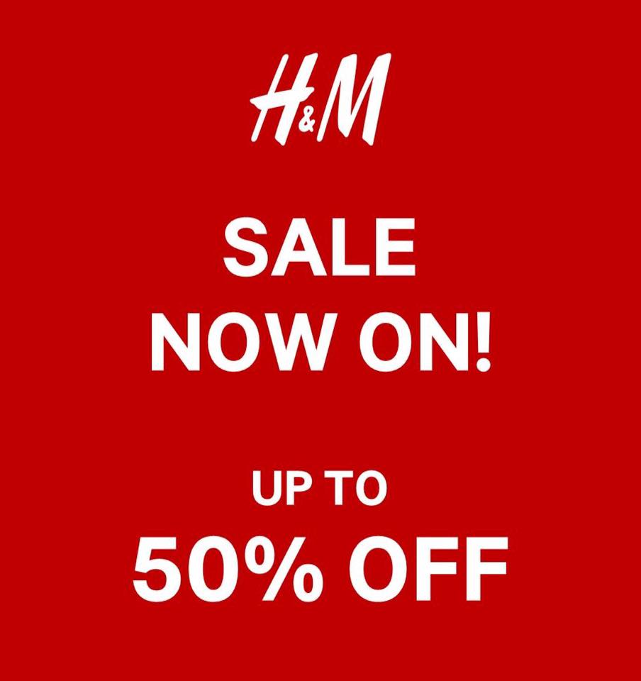 end of season sale h&m